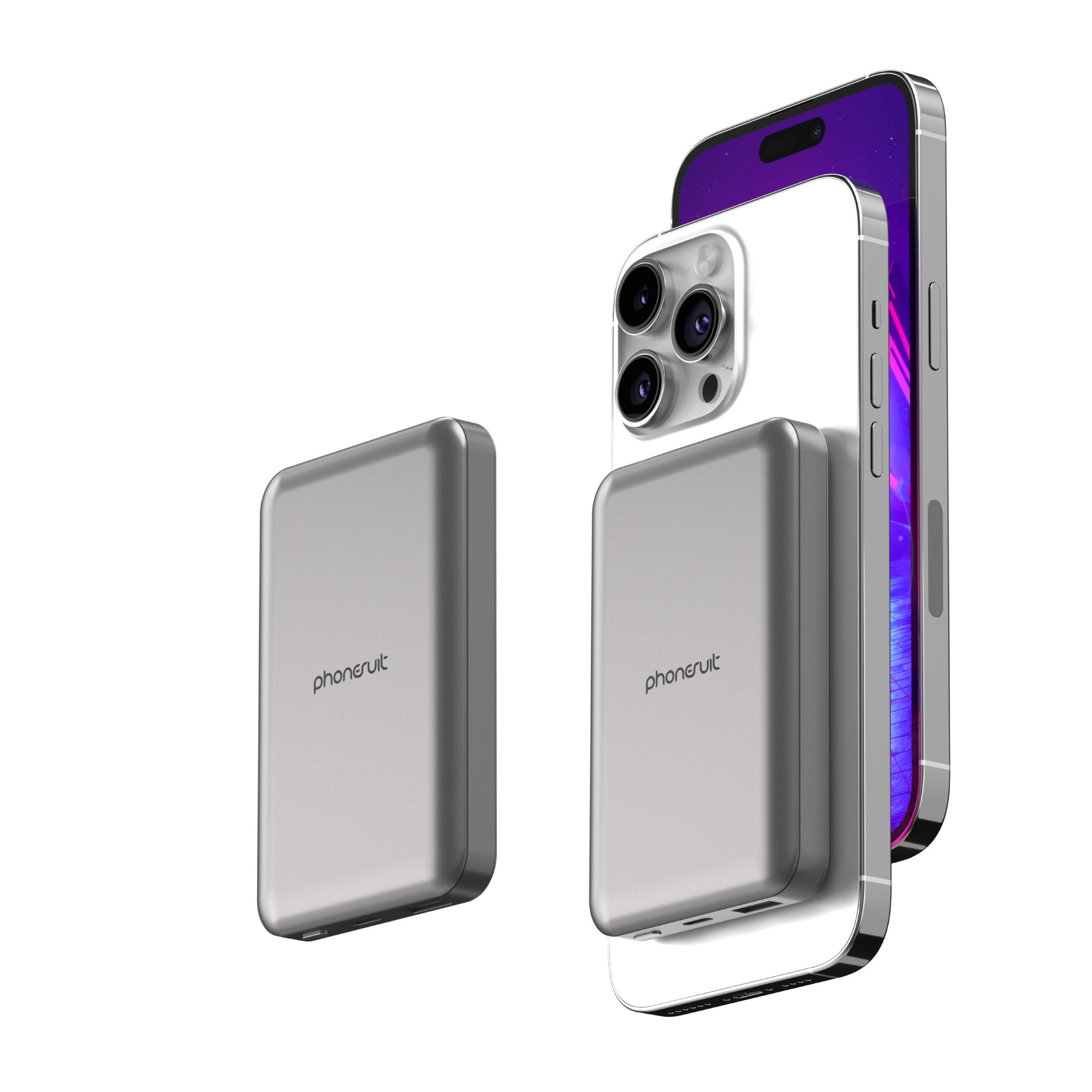 Elite Mag PRO MagSafe Wireless Battery Pack Portable Pocket Charger for  iPhone Pack