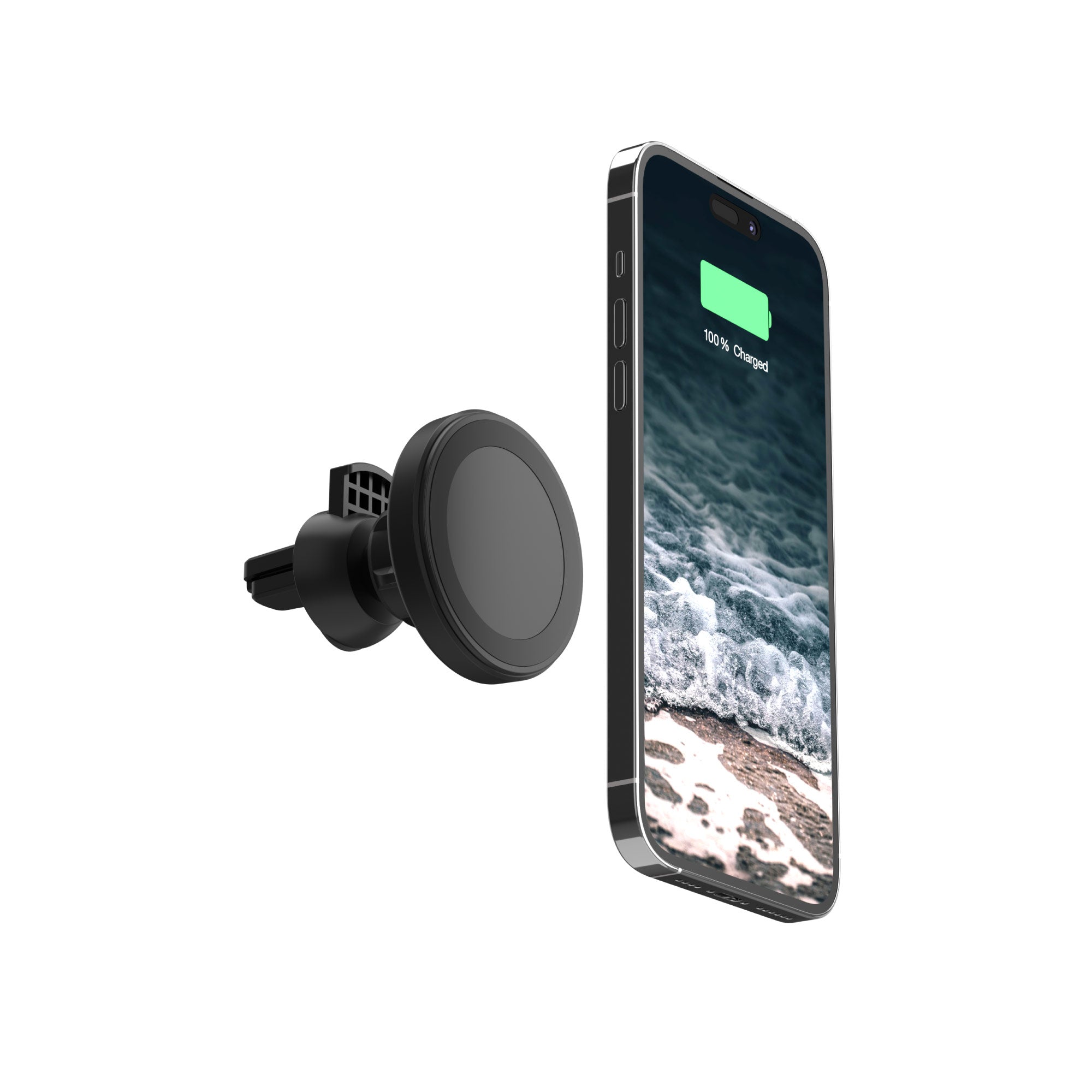 MagSafe Car Mount & Charger for iPhone 12, 13 & 14 - Spiegel