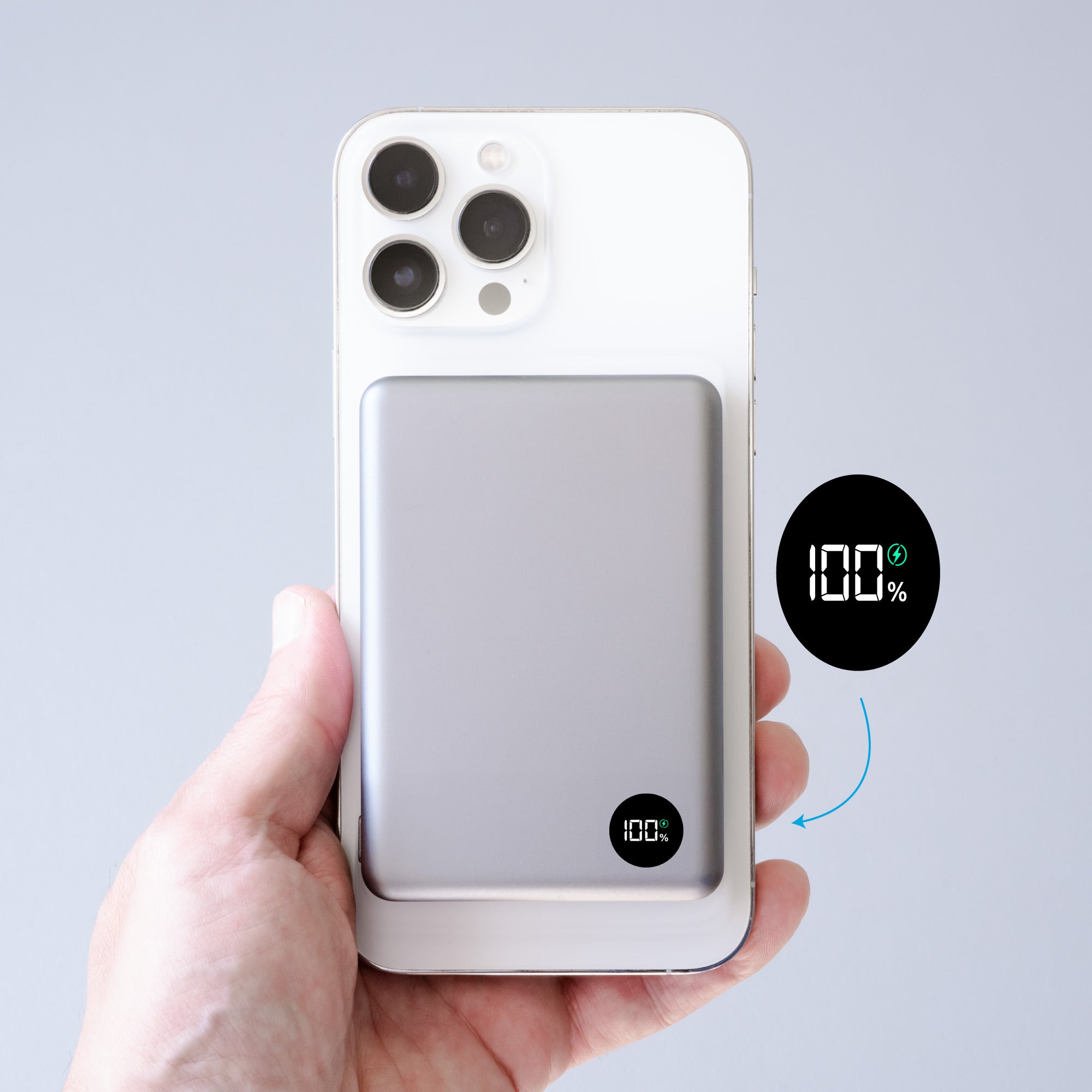 【美品】MagSafe iPhone Battery Pack Apple MagSafe Battery Pack - White