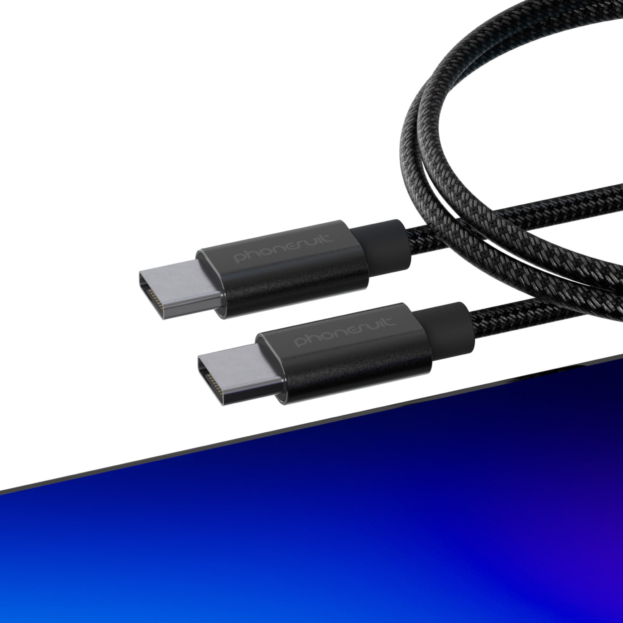 Novo Pro USB C to USB C Cable | 60 Watt Fast Charger | 6ft